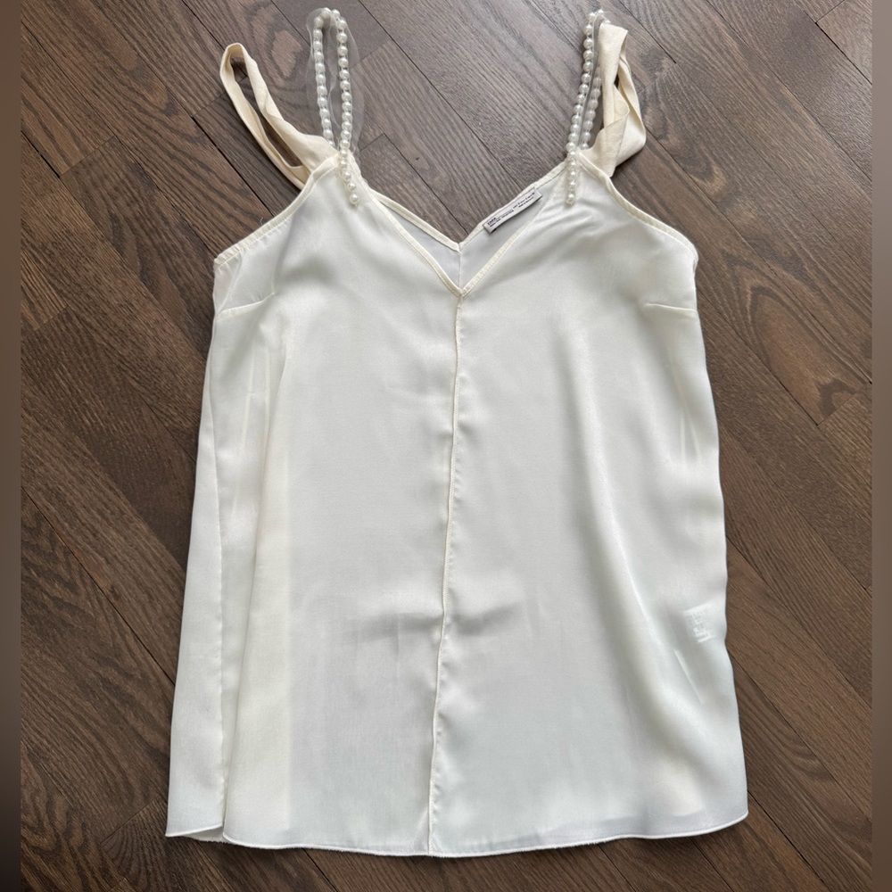Zara Pearl Top